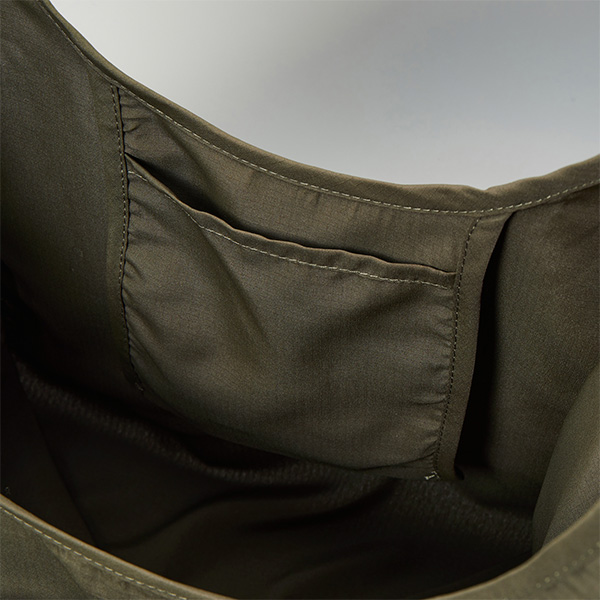 1391-01 リサイクルポリエステル リップストップ パッカブルバッグ