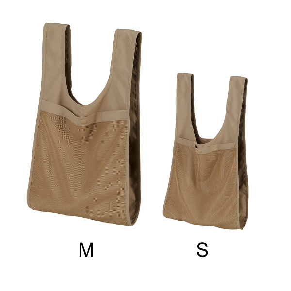 1391-01 リサイクルポリエステル リップストップ パッカブルバッグ