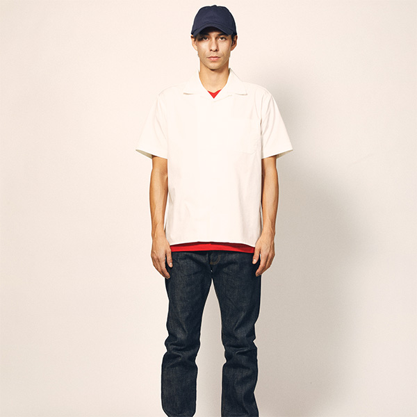 1759-01 T/Cオープンカラーシャツ（XS～XXL）☆United Athle Works