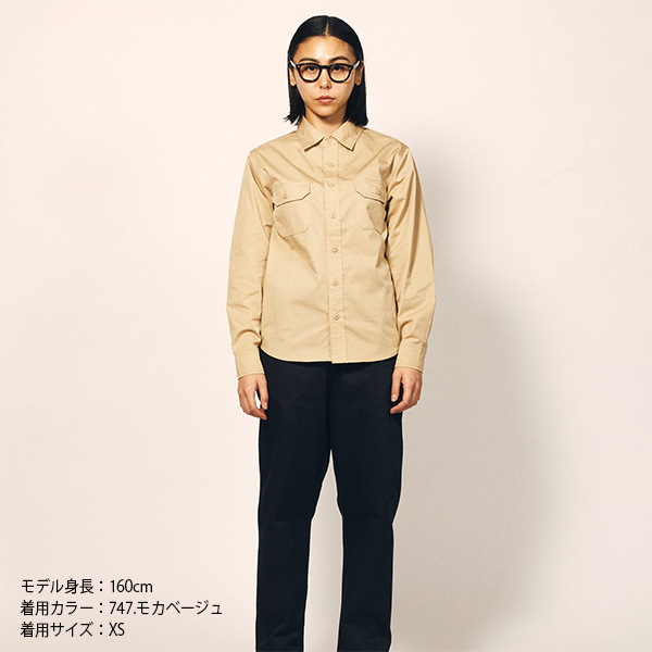 1773-01 T/Cワークロングスリーブシャツ（XS～XL）☆United Athle