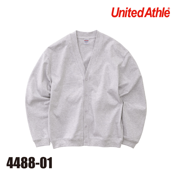 4488-01 10.0オンス コットン ジャージー ルーズフィット カーディガン