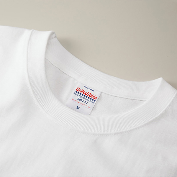 5001-01 5.6オンスハイクオリティー無地Tシャツ（S-XXXL）｜United