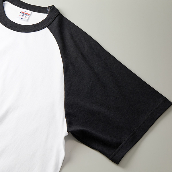 5045-01 5.6オンス ラグラン3/4スリーブTシャツ（M～XL）｜United