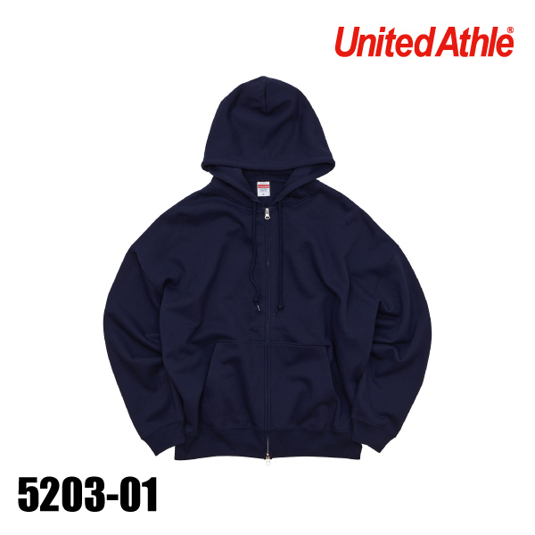 5203-01 10.0オンス ビッグシルエット スウェット フルジップ パーカ