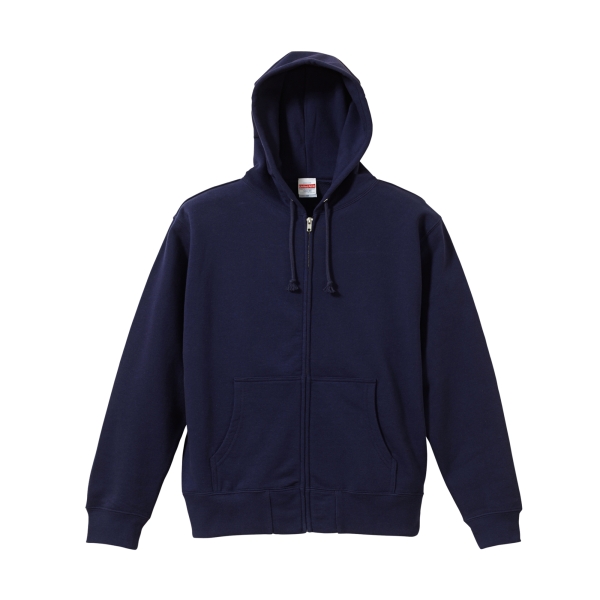UNITED athle ネイビーシールズパーカー　Mサイズ 5213-01 10.0オンス スウェットフルジップ無地パーカー（パイル）（S