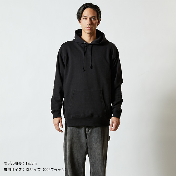 5214-01 10.0オンス スウェットプルオーバー無地パーカー（パイル