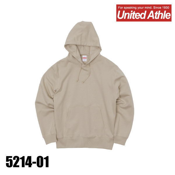 5214-01 10.0オンス スウェットプルオーバー無地パーカー（パイル