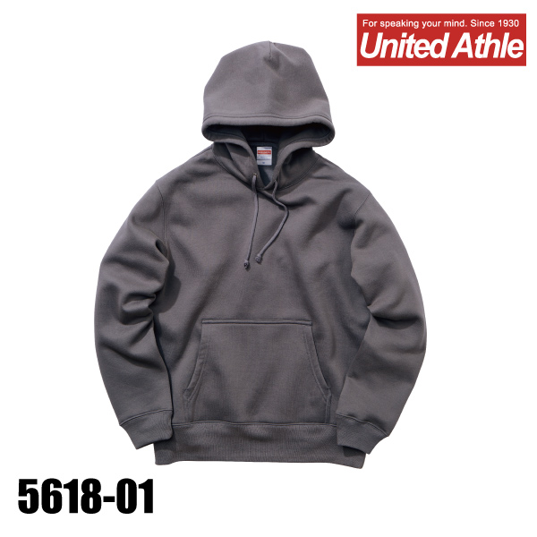 5618-01 10.0オンス T/Cスウェットプルオーバー無地パーカー（裏起毛