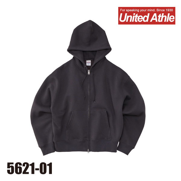   Arctic Disc Toque ブラック 5621-01 10.0オンス T/C ボックスシルエット スウェット フルジップ