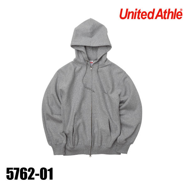5762-01 12.0オンス ヘヴィーウェイト スウェット フルジップ 無地