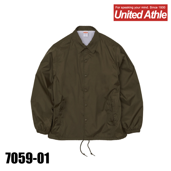 7059-01 ナイロンコーチジャケット（裏地付き）（S～XXL）｜United
