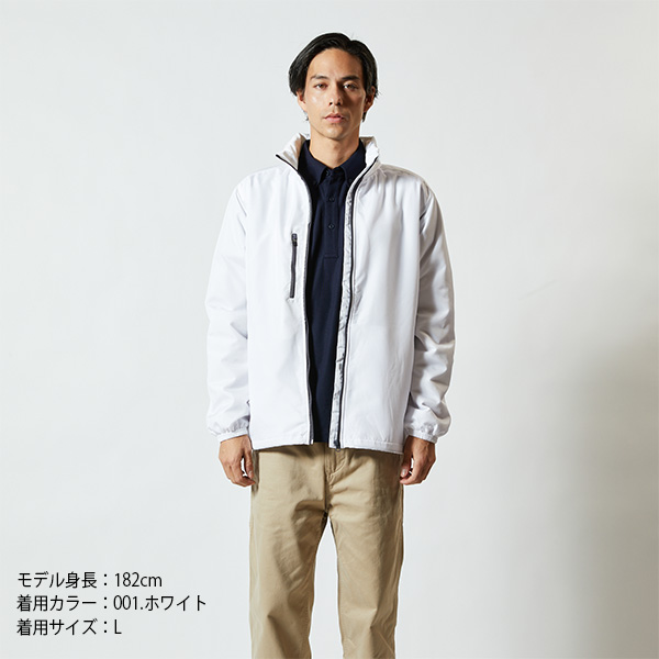 7069-01 マイクロリップストップフードインジャケット（裏フリース