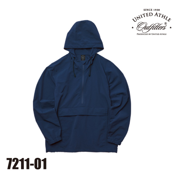 7211-01 コットンライクナイロンアノラックパーカ（一重）（M～XL